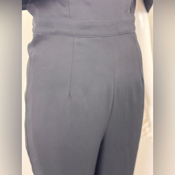 Herve Leger Black Off-Shoulder Jumpsuit - Picture 8 of 16